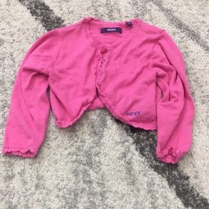 ⚡️$4 FLASH SALE⚡️ Pink Shrug Mexx 18-24